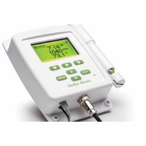 GroLine - Monitor - Indicatore combinato pH, EC, TD, temperatura, per agricoltura + filettatura per installazione in linea