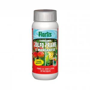 Flortis - Concime liquido Zolfo + Rame e Manganese 300g